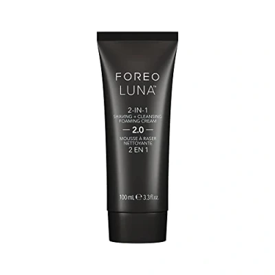 Abbildung von FOREO LUNA 2 in 1 Rasiercreme + Reinigungsschaumcreme Rasierschaum Männer Gesichtsreinigung Vitamin E Hydrating Glycerin Saubere Haut &amp; Rasierkomfort Kein Rasurbrand Jede 100 ml