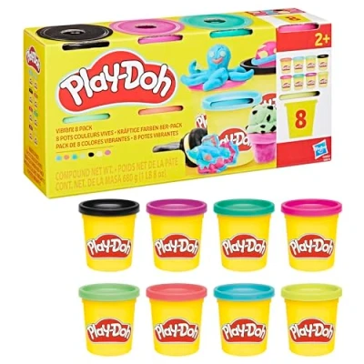 Abbildung von Play Doh 8er Pack kräftige Farben à 85 g
