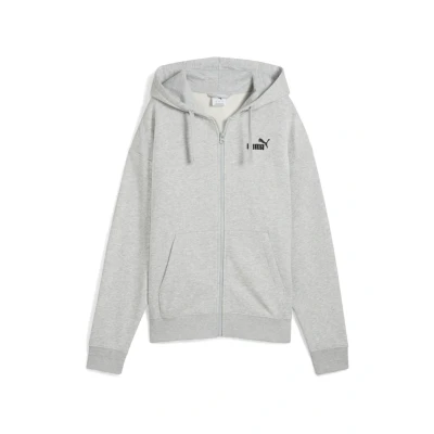 Abbildung von Puma ESS Small NO. LOGO Comfort MIT Durchgehendem Reissverschluss Sweatjacke, Damen, Größe: XS, Light gray heather