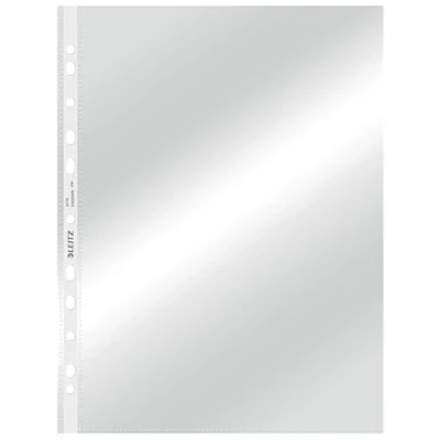 Abbildung von Leitz 4770 00 02 Prospekthüllen Standard A4, glasklar 80my oben offen PP Inh.100