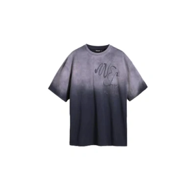 Abbildung von Desigual Tshirt print, Herren, Größe: Large, Black