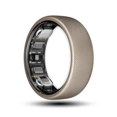 Abbildung von Amazfit Helio Ring Größe 8, mit Schlafüberwachung, Herzfrequenzmessung, 10 ATM Wasserdichtigkeit 3,75g ultraleichter Fitness Tracker bis zu 4 Tagen Batterielaufzeit