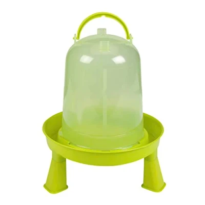 Abbildung von Kerbl Kunststoff Tränke mit Füßen Griff und Bajonettverschluss, für Geflügel (Küken/Hühner/Enten) (3,0 l)