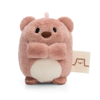 Abbildung von Kuscheltier Bär Nomo 5cm braun Stofftier aus weichem Plüsch, niedliches Plüschtier zum Kuscheln und Spielen, für Kinder &amp; Erwachsene tolle Geschenkidee