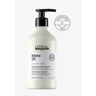 Abbildung von L&#039;OREAL Professionnel Metal DX Cleansing Shampoo FOR Colored &amp; Damaged HAIR Shampoo, Damen, Größe: 300 ml,