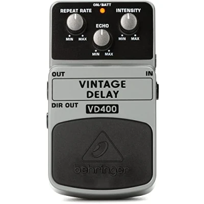 Abbildung von Best Price Square Guitar Pedal, Vintage DELAY VD400 by BEHRINGER