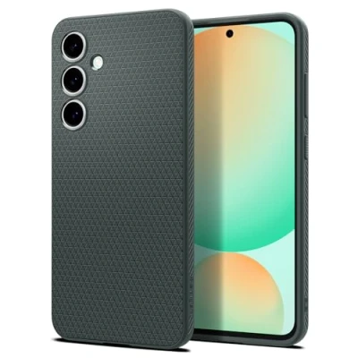 Abbildung von Spigen Liquid Air Hülle Kompatibel mit Samsung Galaxy S24 FE Abyss Green