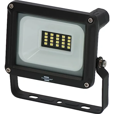 Abbildung von Brennenstuhl LED Strahler JARO 1060 / Leuchte 10W für außen (LED Außenstrahler zur Wandmontage, Fluter 1150lm aus Aluminium, IP65)