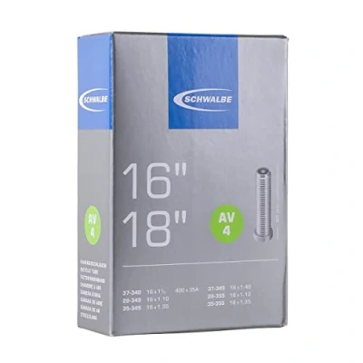 Abbildung von Schwalbe Fahrradschlauch AV4 28/37 340/355 EK AGV 40 mm, 10410310V