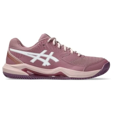 Abbildung von Asics Geldedicate 8 Padelschuhe, Damen, Größe: 37.5, Purple oxide/white Textil/synthetik