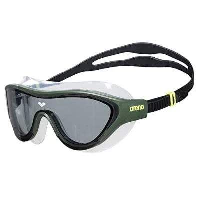 Abbildung von arena The One Mask Anti Fog Schwimmmaske für Erwachsene, mit Großen Gläsern, UV Schutz, Selbstjustierender Nasensteg, Orbit Proof Dichtungen