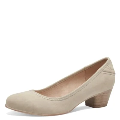 Abbildung von s.Oliver Damen Pumps Kleiner Absatz Elegant, Beige (Cream), 37 EU