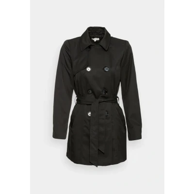 Abbildung von ONLY Onlvalerie Trenchcoat, Damen, Größe: Large, Black