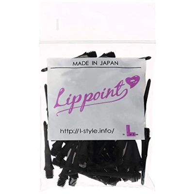 Abbildung von LSTYLE Dartspitzen Original Lippoint Soft Tip Dart Points 2BA Gewinde Normale Länge Schwarz