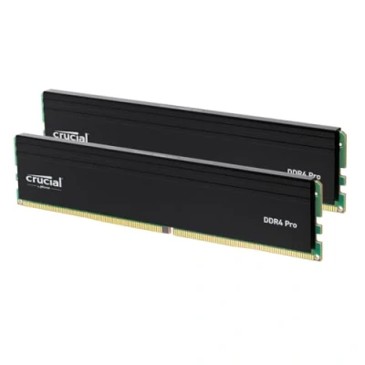 Abbildung von Crucial Pro DDR4 RAM 32GB Kit (2x16GB) 3200MHz, Intel XMP 2.0, PC Computer Arbeitsspeicher CP2K16G4DFRA32A
