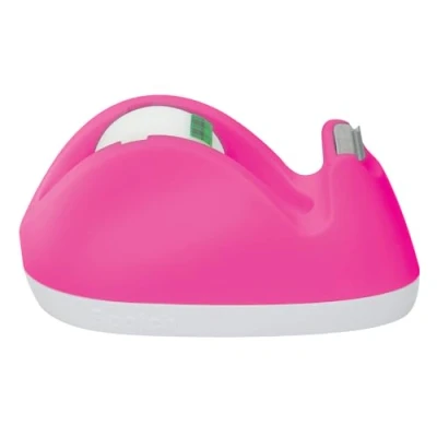 Abbildung von Scotch Hasen Klebeband Abroller C29, Pink + Magic Unsichtbares Klebeband, 19 mm x 8,89 m, 1 Rolle/Packung