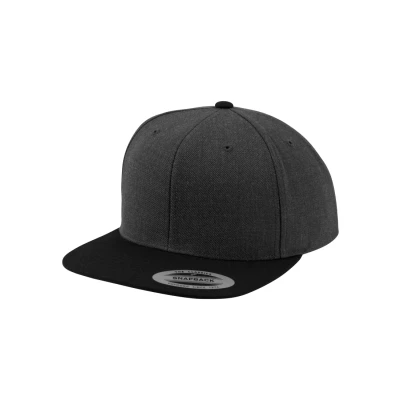 Abbildung von Flexfit Classic Snapback 2TONE Cap, Größe: One Size, Charcoal/black