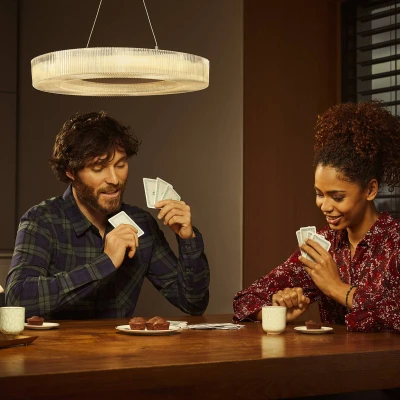 Abbildung von OSRAM LED TUBE T9C EM 32, ringförmige Röhre, 18,3W, 2000lm, 3000K, warmweißes Licht, Alternative für klassische T9 Leuchtstofflampen, lange Lebensdauer, geringer Energieverbrauch