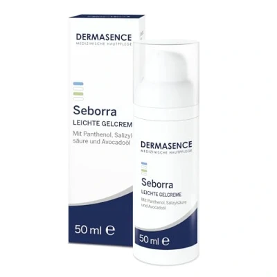 Abbildung von DERMASENCE Seborra Leichte Gelcreme, 50 ml Feuchtigkeitsspendende Hautpflege für die fettige oder Mischhaut ideal als Make up Grundlage mit Avocadoöl