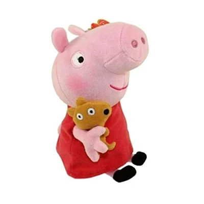 Abbildung von TY Peppa Pig Beanie 10&quot;Peppa Baby Soft Plush Toy Collectible Cuddly Stuffed Teddy