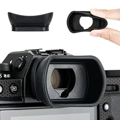 Abbildung von KIWIFOTOS Augenmuschel Okular für Fujifilm Fuji X T4, T3, T2, T1, GFX100S, GFX100, GFX 50S, H1 Ersatz Ersetzt EC XT L, GFX, M, S, XH W Eyepeice Cup