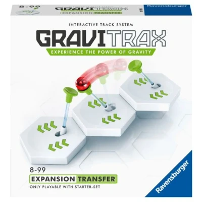Abbildung von Ravensburger GraviTrax Element Transfer 22422 Erweiterung für deine Kugelbahn Murmelbahn und Konstruktionsspielzeug ab 8 Jahre, Silver