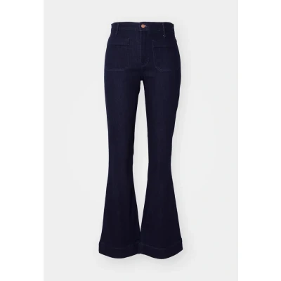 Abbildung von Wrangler Flared Jeans, Damen, Größe: 25x32, Soft moonlight