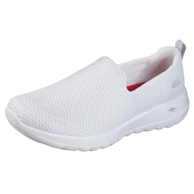 Abbildung von Skechers Damen Go Walk Joy Sneaker, Weiss/opulenter Garten, 39 EU