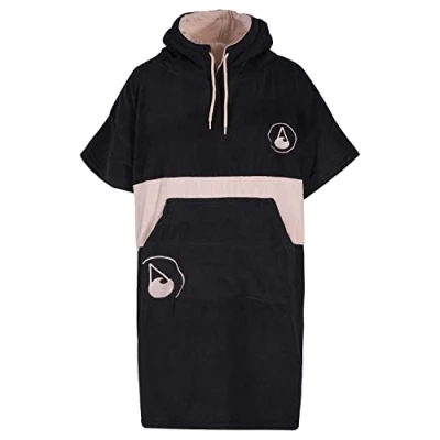 Abbildung von WAVE HAWAII Barravento Surfponcho für Körpergrößen 160 190 cm Poncho 100% ÖKO Baumwolle Velours Umkleidehilfe Schwimmen Strand Surfen Surf Badeponcho Duschponcho Herren und Damen