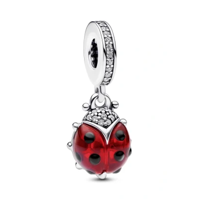 Abbildung von Pandora Ladybird Dangle Charm, Damen, Größe: One Size, Sterling silver
