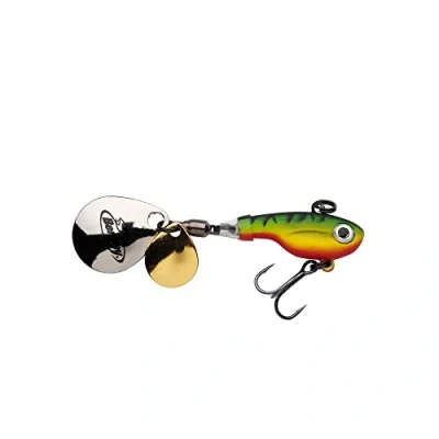 Abbildung von Berkley Pulse Spintail Perch Barsch Angelköder, 5cm 5 g, Firetiger