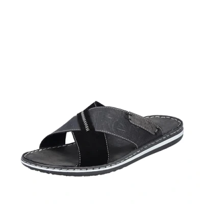 Abbildung von Rieker Herren 21098 Pantolette, Schwarz, 40 EU