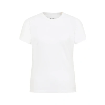 Abbildung von MUSTANG Damen T Shirt ADA Regular Fit XS S M L XL Weiss Schwarz Baumwolle, Größe:M, Farbe:General White 2045