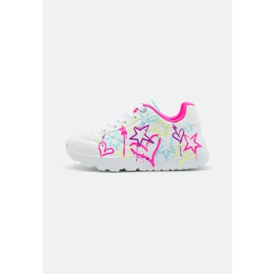 Abbildung von Skechers UNO LITE Sneaker low White/neon multicoloured für Kinder, Größe: 38, multi/coloured Schuhe