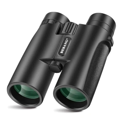 Abbildung von Fernglas Erwachsene HD 10x42 Kompakt Ferngläser für Vogelbeobachtung FMC Wasserdicht Wandern, Sightseeing