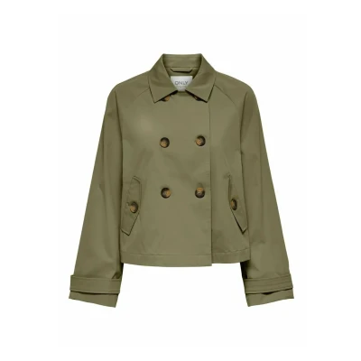 Abbildung von ONLY Damen Onlapril Short OTW Noos Trenchcoat, Aloe, S