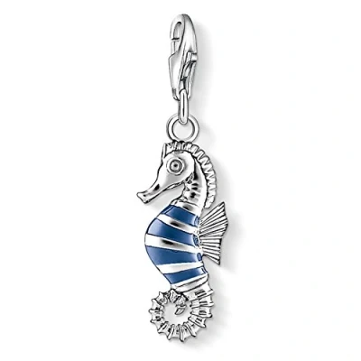 Abbildung von Thomas Sabo Damen Charm Anhänger Seepferdchen Club 925 Sterling Silber 1045 007 1