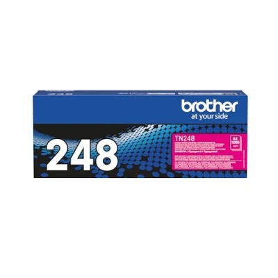 Abbildung von Brother TN248M Magenta original Box Tonerpatrone für DCP L3515, L3520, L3555, L3560, HL L3220, L3240, MFC L3740, L3760, L8340, L8390