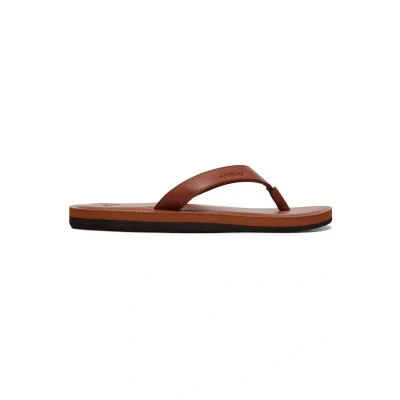 Abbildung von Quiksilver Hausschuh Tan solid, Herren, Größe: 41, solid Kunststoff