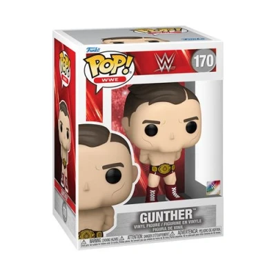 Abbildung von Funko POP! WWE: Gunther Vinyl Sammelfigur Geschenkidee Offizielle Handelswaren Spielzeug Für Kinder und Erwachsene Sports Fans Modellfigur Sammler Display