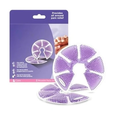 Abbildung von Lansinoh Therapearl 3 in 1 Breast Therapy for Breastfeeding mums, hot and cold therapy, helps relieve engorgement, mastitis plugged ducts, reusable