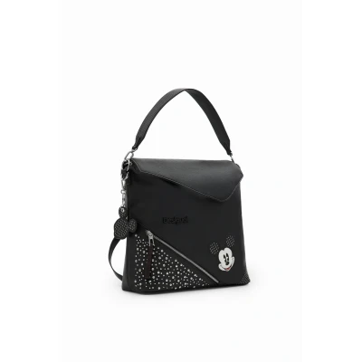 Abbildung von Desigual BACK Mickey STUD Style Tagesrucksack, Damen, Größe: One Size, Black