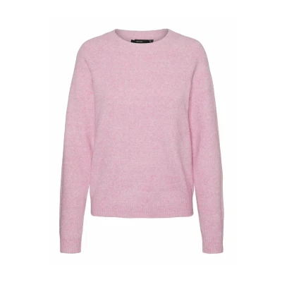 Abbildung von VERO MODA Pullover Damen,Fuchsia Pink/Detail:Melange,M