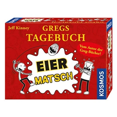 Abbildung von KOSMOS 691905 Gregs Tagebuch Eier Matsch, Spiel für 2 6 Spieler ab 8 Jahren, actionreiches lustiges