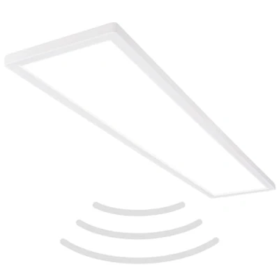 Abbildung von LED Panel Move, Sensor, 98 x 20 cm, IP44, Kunststoff, weiß