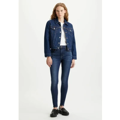 Abbildung von Levi&#039;s 720 HIGH RISE Super Skinny Jeans Fit, Damen, Größe: 24x28, Dark indigo worn in blue