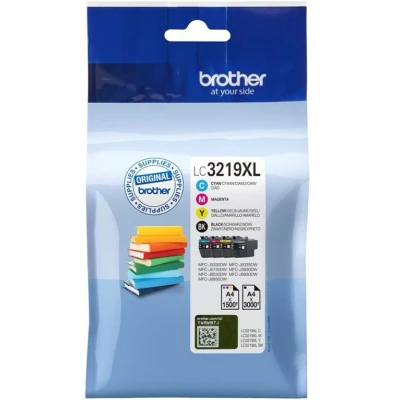 Abbildung von Brother Tinte Kombi Pack LC 3219XLVALDR Original, Cyan, Standard