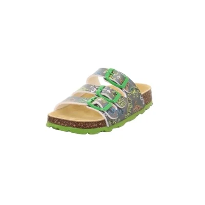 Abbildung von Superfit Fussbettpantoffel Hausschuh, Grau/Mehrfarbig 2050, 36 EU