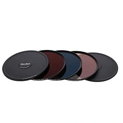 Abbildung von Rollei F:X Pro ND Filterset (ND 8, 64, ND1000) Neutraldichtefilter Set mit 3 Graufiltern (112mm)