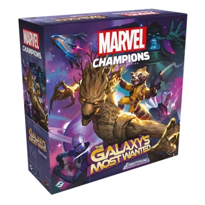 Abbildung von Fantasy Flight Games, Marvel Champions: LCG Galaxy&#039;s Most Wanted, Kampagnen Erweiterung, Expertenspiel, Kartenspiel, 1 4 Spieler, Ab 14+ Jahren, 60+ Minuten, Deutsch